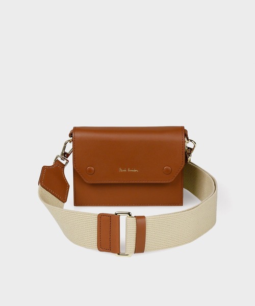 Paul Smith(ポールスミス)の「コンサティーナ ミニショルダーバッグ / 883893 N440(ショルダーバッグ・メンズ・ブラック/ブラウン・FREE)」の1枚目の写真