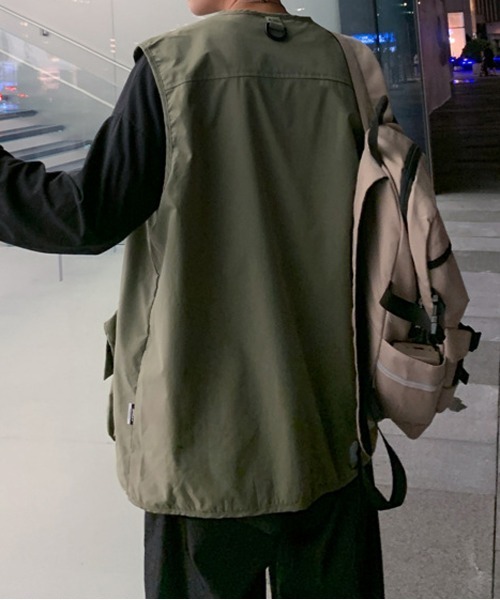 NEW GENTLEMAN(ニュージェントルマン)の「タクティカル ビッグベスト(ベスト・メンズ・オリーブ/ブラック・FREE)」の18枚目の写真