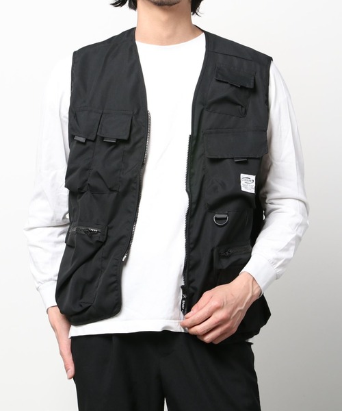 NEW GENTLEMAN(ニュージェントルマン)の「タクティカル ビッグベスト(ベスト・メンズ・オリーブ/ブラック・FREE)」の19枚目の写真