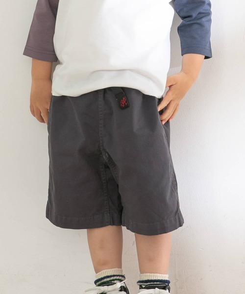 Gramicci（グラミチ）の「『別注』GRAMICCI×DOORS 　G-SHORTS(KIDS)（その他パンツ・キッズ・チャコールグレー/グリーン・100/110/120/130）」の5枚目の写真