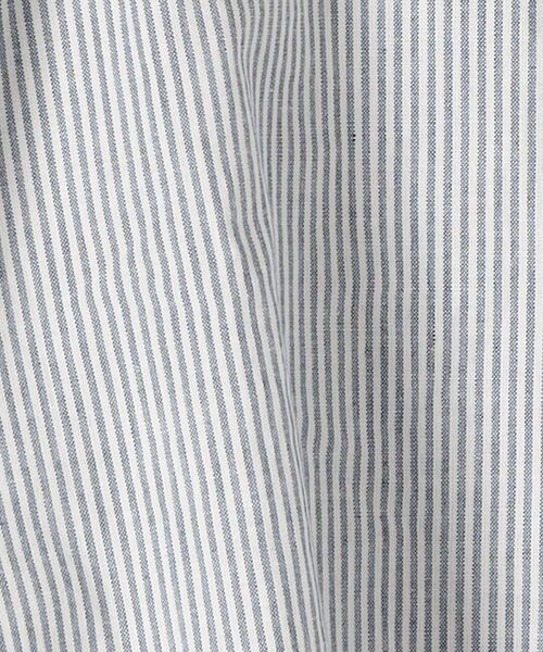 SHIPS any（シップス エニィ）の「SHIPS any: リラックス プルオーバー ブラウス ストライプ<KIDS>（シャツ/ブラウス・キッズ・オフホワイト・S(110-120)/M(125-135)/L(140-150)）」の2枚目の写真