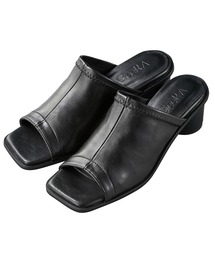 ストレッチミュールサンダル（5cm）
