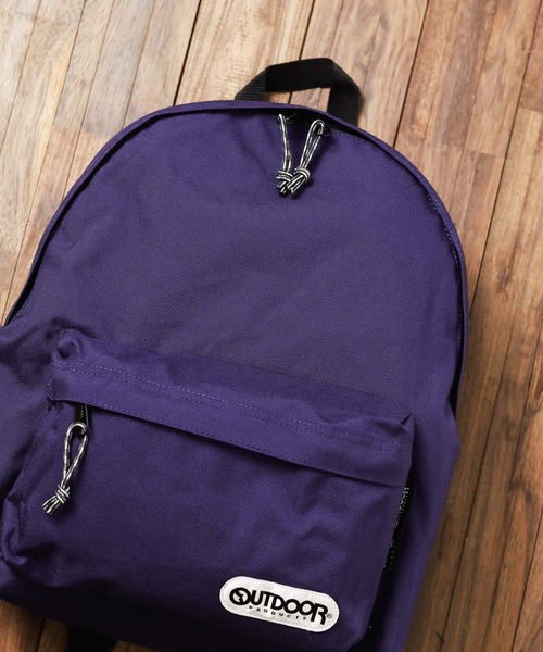 OUTDOOR PRODUCTS(アウトドアプロダクツ)の「『OUTODDOR PRODUCTS』DAYPACK M 15.4L(バックパック/リュック・レディース・ネイビー/パープル/ベージュ/グリーン/ブラック/グレー/バーガンディー/ピンク/レッド・FREE)」の6枚目の写真