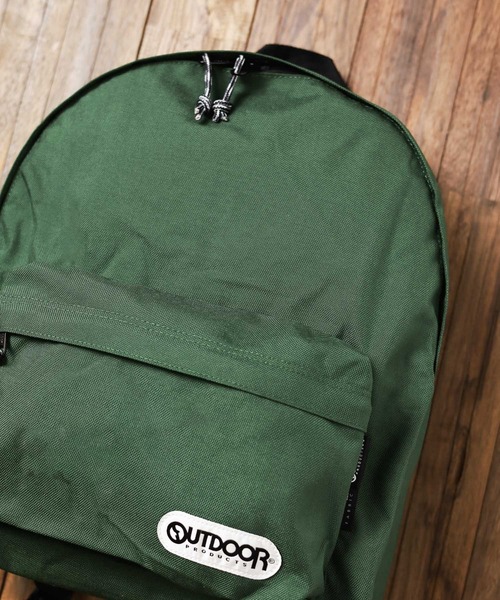 OUTDOOR PRODUCTS(アウトドアプロダクツ)の「『OUTODDOR PRODUCTS』DAYPACK M 15.4L(バックパック/リュック・レディース・ネイビー/パープル/ベージュ/グリーン/ブラック/グレー/バーガンディー/ピンク/レッド・FREE)」の4枚目の写真