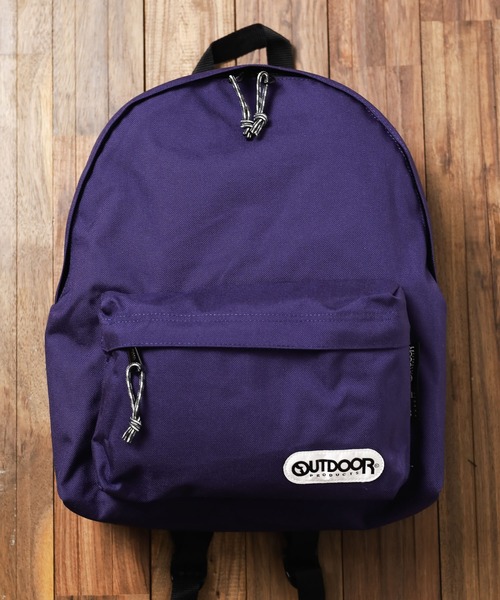 OUTDOOR PRODUCTS(アウトドアプロダクツ)の「『OUTODDOR PRODUCTS』DAYPACK M 15.4L(バックパック/リュック・レディース・ネイビー/パープル/ベージュ/グリーン/ブラック/グレー/バーガンディー/ピンク/レッド・FREE)」の22枚目の写真