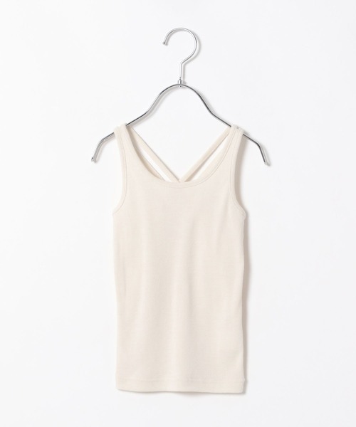 BAYFLOW（ベイフロー）の「[KIDS]フライスキャミソール（キャミソール・キッズ・ブラック/アイボリー/カーキ・120cm/130cm/140cm/150cm/160cm/110cm/100cm）」の13枚目の写真