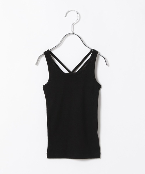 BAYFLOW（ベイフロー）の「[KIDS]フライスキャミソール（キャミソール・キッズ・ブラック/アイボリー/カーキ・120cm/130cm/140cm/150cm/160cm/110cm/100cm）」の14枚目の写真