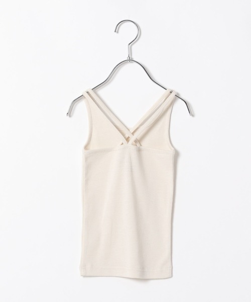 BAYFLOW（ベイフロー）の「[KIDS]フライスキャミソール（キャミソール・キッズ・ブラック/アイボリー/カーキ・120cm/130cm/140cm/150cm/160cm/110cm/100cm）」の16枚目の写真