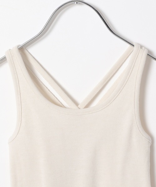BAYFLOW（ベイフロー）の「[KIDS]フライスキャミソール（キャミソール・キッズ・ブラック/アイボリー/カーキ・120cm/130cm/140cm/150cm/160cm/110cm/100cm）」の17枚目の写真