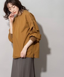 Munich | コットンタイプライタータック＆ギャザーブラウス(シャツ/ブラウス)