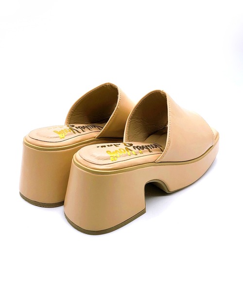 Noubel Voug Relax（ヌーベルヴォーグリラックス）の「バルキーヒールサンダル（サンダル・レディース・ホワイト/ブラック/ベージュ・LL/S/M/L）」の16枚目の写真