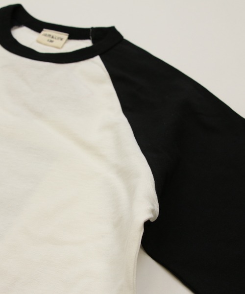 JAM & LINK(ジャムアンドリンク)の「ロングシルエット ラグランTシャツ(Tシャツ/カットソー・キッズ・B/D/C/A・120cm/140cm/110cm/100cm/150cm/130cm)」の6枚目の写真