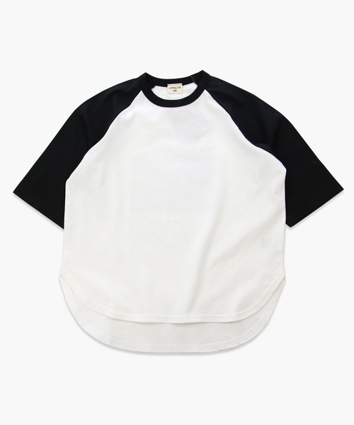 JAM & LINK(ジャムアンドリンク)の「ロングシルエット ラグランTシャツ(Tシャツ/カットソー・キッズ・B/D/C/A・120cm/140cm/110cm/100cm/150cm/130cm)」の5枚目の写真