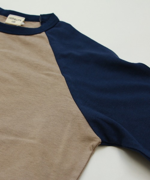 JAM & LINK(ジャムアンドリンク)の「ロングシルエット ラグランTシャツ(Tシャツ/カットソー・キッズ・B/D/C/A・120cm/140cm/110cm/100cm/150cm/130cm)」の11枚目の写真