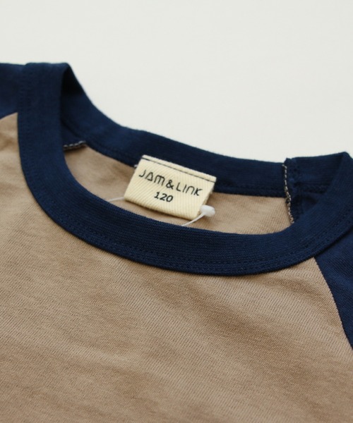 JAM & LINK(ジャムアンドリンク)の「ロングシルエット ラグランTシャツ(Tシャツ/カットソー・キッズ・B/D/C/A・120cm/140cm/110cm/100cm/150cm/130cm)」の10枚目の写真