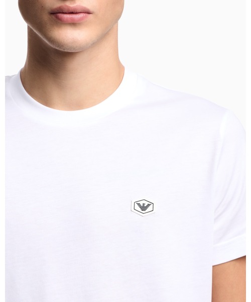 エンポリオ アルマーニ EA7 ストレッチコットン ロゴ Tシャツ EMPORIO ARMANI エンポリオ アルマーニ アンダーシャツ