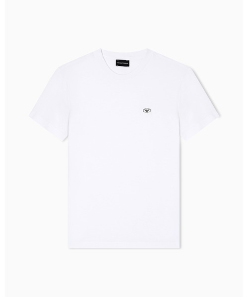 エンポリオ アルマーニ】Tシャツ ストレッチ スーピマコットン製
