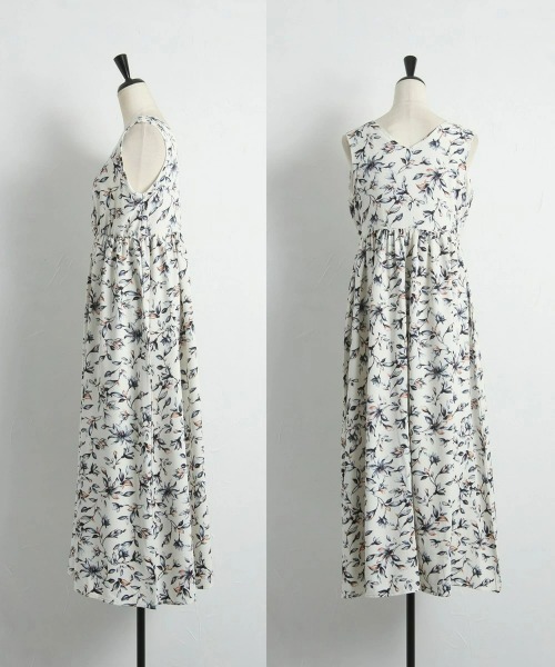 &. NOSTALGIA（アンドドットノスタルジア）の「前後2WAYリーフドレス（ワンピース・レディース・ホワイト/ブラック・FREE）」の11枚目の写真