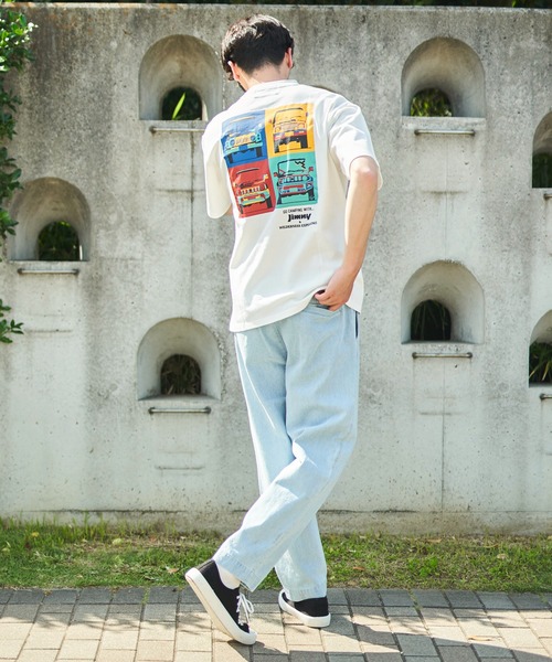 ADPOSION（アドポーション）の「【JIMNY×WILDERNESS EXPERIENCE】 別注グラフィックプリントTシャツ（Tシャツ/カットソー・メンズ・ホワイト系1/ホワイト系2/ホワイト系3/ブラック系1/ブラック系2/ブラック系3/グリーン系1/グリーン系2/グリーン系3・MEDIUM/LARGE/X-LARGE）」の13枚目の写真