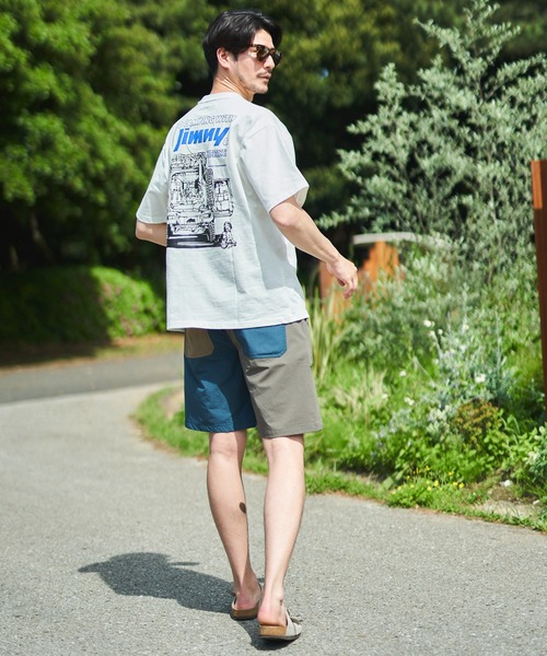 ADPOSION（アドポーション）の「【JIMNY×WILDERNESS EXPERIENCE】 別注グラフィックプリントTシャツ（Tシャツ/カットソー・メンズ・ホワイト系1/ホワイト系2/ホワイト系3/ブラック系1/ブラック系2/ブラック系3/グリーン系1/グリーン系2/グリーン系3・MEDIUM/LARGE/X-LARGE）」の16枚目の写真