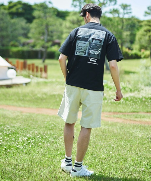 ADPOSION（アドポーション）の「【JIMNY×WILDERNESS EXPERIENCE】 別注グラフィックプリントTシャツ（Tシャツ/カットソー・メンズ・ホワイト系1/ホワイト系2/ホワイト系3/ブラック系1/ブラック系2/ブラック系3/グリーン系1/グリーン系2/グリーン系3・MEDIUM/LARGE/X-LARGE）」の22枚目の写真