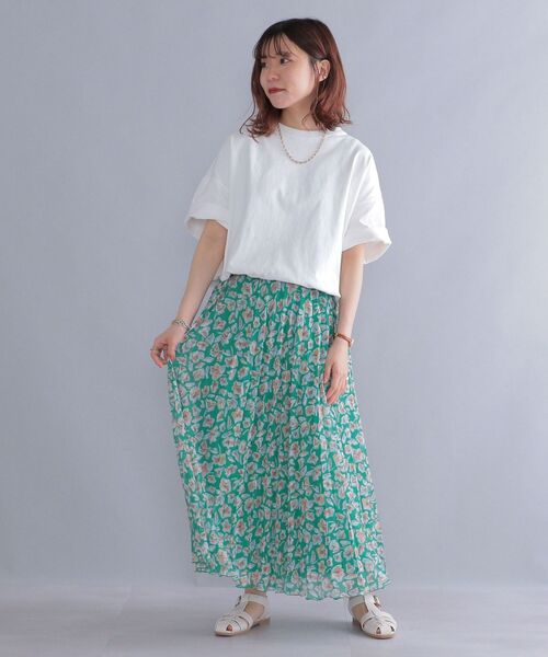 SHIPS(シップス)の「*SHIPS: ビッグシルエット ヘビーウェイト コットン クルーネック Tシャツ(Tシャツ/カットソー・メンズ・ホワイト/ベージュ/グレー/ブルー・SMALL/MEDIUM/LARGE)」の6枚目の写真