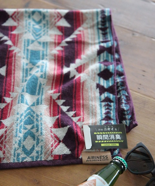 niko and...（ニコアンド）の「【AIRINESS(エアリネス)】チマヨ柄フェイスタオル（タオル・レディース・その他1/その他2/その他3/その他4・0）」の3枚目の写真