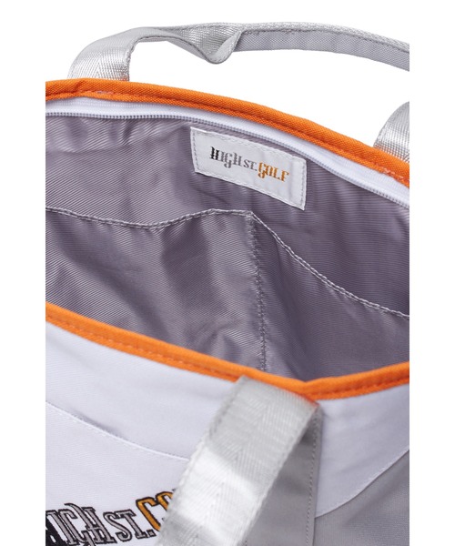 HIGH STREET（ハイストリート）の「【UNISEX】HIGH ST. GOLF∴カラーブロッキング カートバッグ（トートバッグ・メンズ・ホワイト/ブラック・F）」の13枚目の写真