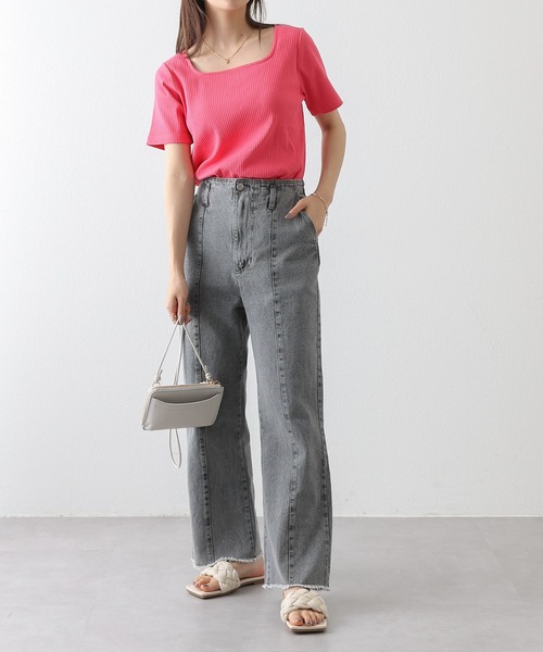 COLONY 2139（コロニートゥーワンスリーナイン）の「編み込みフラットサンダル（サンダル・レディース・ブラック/アイボリー・22.5/24.5/23.5）」の6枚目の写真