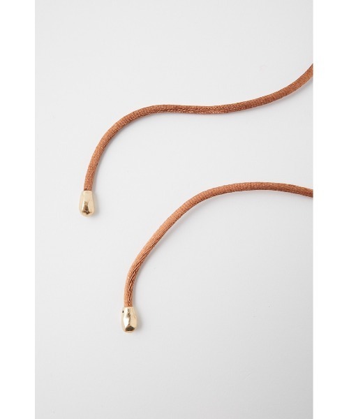 MOUSSY（マウジー）の「SHOELACE チョーカー（チョーカー・レディース・ブラウン/ブラック・FREE）」の21枚目の写真