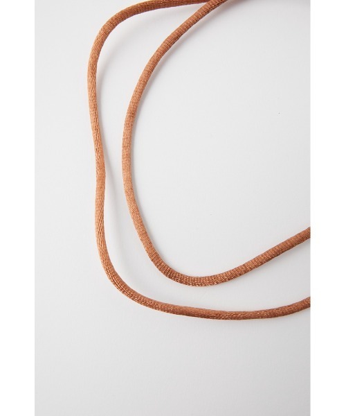 MOUSSY（マウジー）の「SHOELACE チョーカー（チョーカー・レディース・ブラウン/ブラック・FREE）」の20枚目の写真