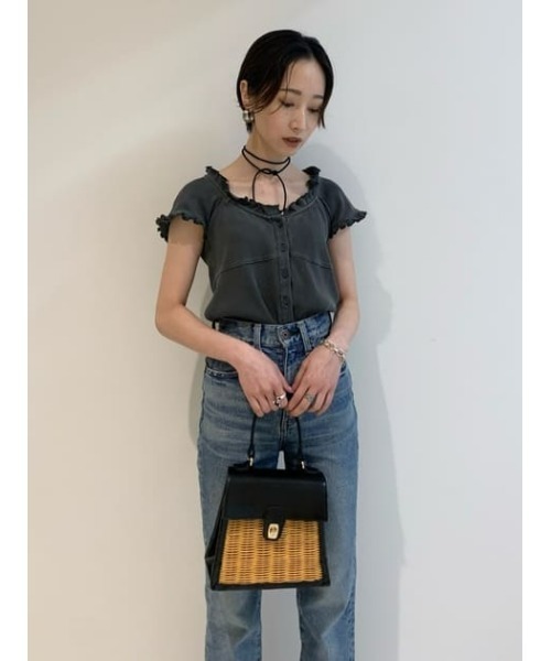 MOUSSY（マウジー）の「SHOELACE チョーカー（チョーカー・レディース・ブラウン/ブラック・FREE）」の10枚目の写真