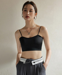 c.u.l | 【c.u.l:w】ショート丈 カップ付きキャミソール culw220(キャミソール)