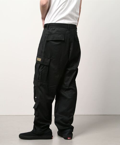 MAGIC STICK（マジックスティック）の「MAGIC STICK / マジックスティック：T-KMG Fatigue Pants：21AW-SPL-002[WAX]（カーゴパンツ・メンズ・ブラック系その他・M/L）」の3枚目の写真
