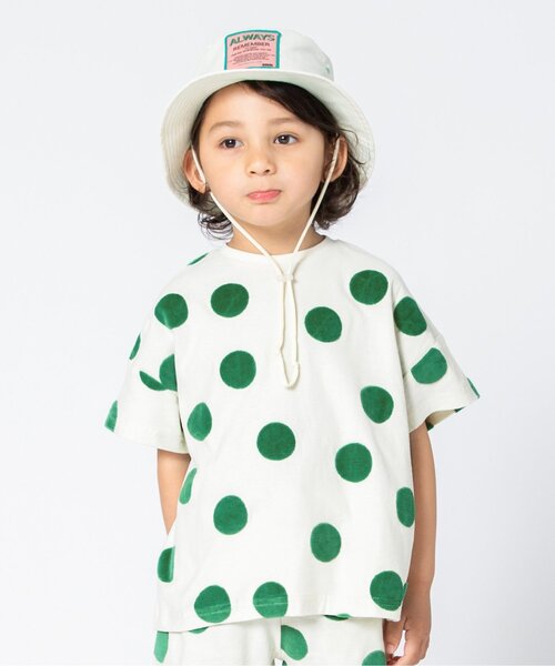 BREEZE（ブリーズ）の「WEB限定 ジャガードＴシャツ（Tシャツ/カットソー・キッズ・ブラック/キナリ/ラベンダー・90/100/110/120/130/140/80）」の2枚目の写真