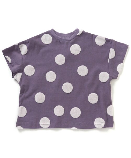 BREEZE（ブリーズ）の「WEB限定 ジャガードＴシャツ（Tシャツ/カットソー・キッズ・ブラック/キナリ/ラベンダー・90/100/110/120/130/140/80）」の12枚目の写真