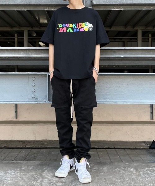 パンツ DankeSchon STRETCH  BLACK SARROUEL PANTS DANKE SCHON パンツ DankeSchon/ダンケシェーン/COATING