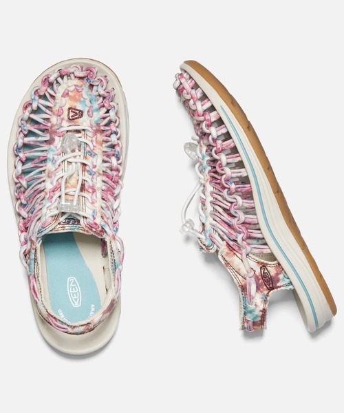 KEEN（キーン）の「UNEEK CANVAS / ユニーク キャンバス/ レディース スニーカー サンダル（サンダル・レディース・ピンク系・24cm/23cm/24.5cm/25cm/23.5cm/22.5cm/25.5cm）」の9枚目の写真