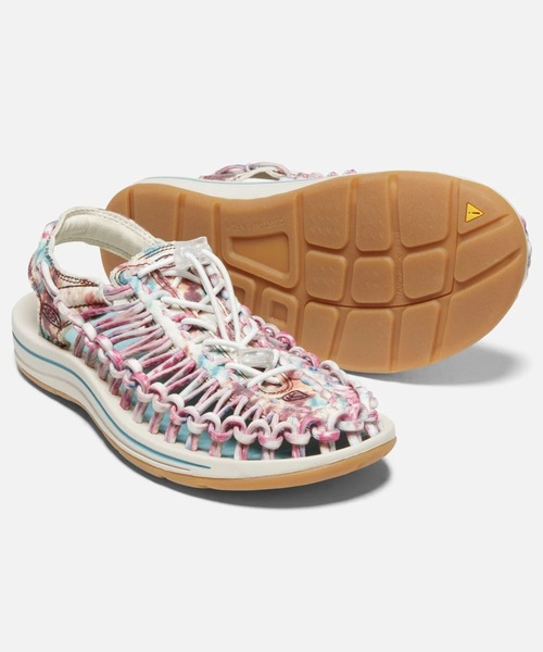 KEEN（キーン）の「UNEEK CANVAS / ユニーク キャンバス/ レディース スニーカー サンダル（サンダル・レディース・ピンク系・24cm/23cm/24.5cm/25cm/23.5cm/22.5cm/25.5cm）」の8枚目の写真