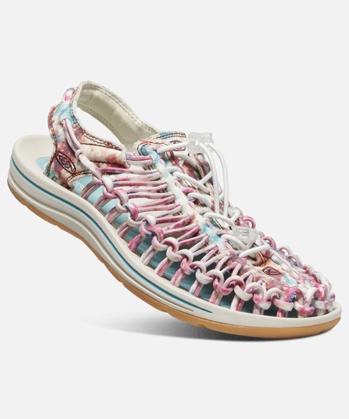 KEEN（キーン）の「UNEEK CANVAS / ユニーク キャンバス/ レディース スニーカー サンダル（サンダル・レディース・ピンク系・24cm/23cm/24.5cm/25cm/23.5cm/22.5cm/25.5cm）」の7枚目の写真