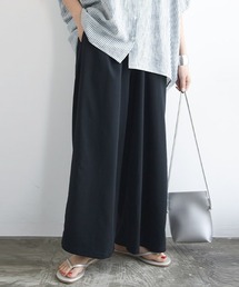 ライトクールストレッチワイドパンツ