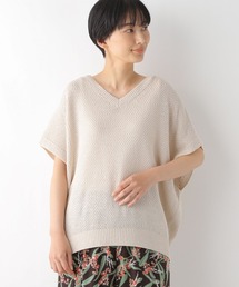 LEPSIM | 5ゲージカノコアミプルオーバー半袖　294770(ニット/セーター)