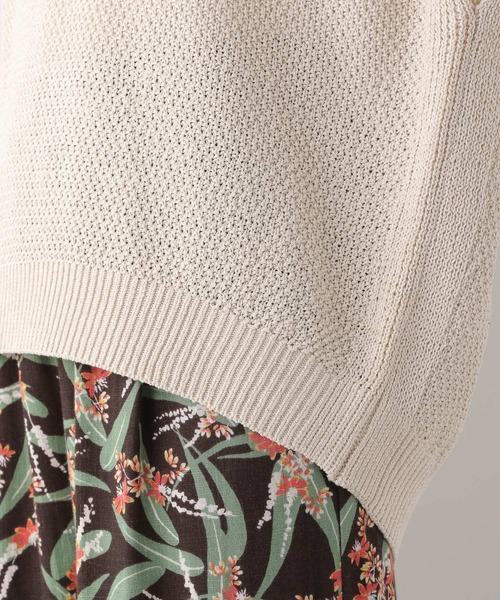 LEPSIM（レプシィム）の「5ゲージカノコアミプルオーバー半袖 294770