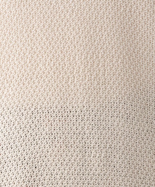 LEPSIM(レプシィム)の「5ゲージカノコアミプルオーバー半袖 294770(ニット/セーター・レディース・オフホワイト/イエロー/キャメル・FREE)」の14枚目の写真