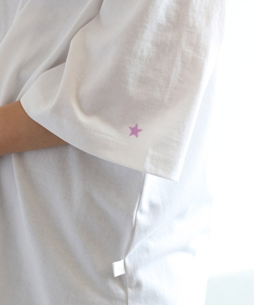 CONVERSE(コンバース)の「【CONVERSE】コンバースオールスター バックプリントビッグTee(Tシャツ/カットソー・レディース・ホワイト/ブラック/ベージュ/ホワイト系その他/ブラック系その他/ベージュ系その他・M)」の19枚目の写真