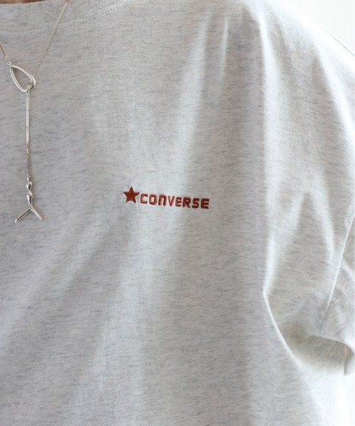 CONVERSE(コンバース)の「【CONVERSE】コンバースオールスター バックプリントビッグTee(Tシャツ/カットソー・レディース・ホワイト/ブラック/ベージュ/ホワイト系その他/ブラック系その他/ベージュ系その他・M)」の13枚目の写真