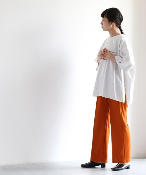 CONVERSE(コンバース)の「【CONVERSE】コンバースオールスター バックプリントビッグTee(Tシャツ/カットソー・レディース・ホワイト/ブラック/ベージュ/ホワイト系その他/ブラック系その他/ベージュ系その他・M)」の10枚目の写真