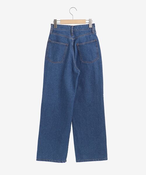 MAJESTIC LEGON(マジェスティックレゴン)の「デニムワイドパンツ(デニムパンツ・レディース・サックスブルー/ブルー・SMALL/MEDIUM)」の12枚目の写真