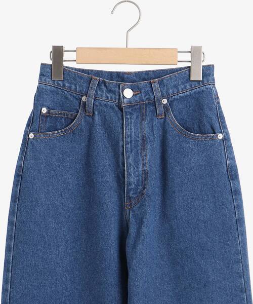 MAJESTIC LEGON(マジェスティックレゴン)の「デニムワイドパンツ(デニムパンツ・レディース・サックスブルー/ブルー・SMALL/MEDIUM)」の13枚目の写真