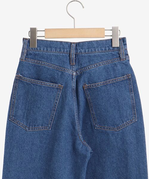 MAJESTIC LEGON(マジェスティックレゴン)の「デニムワイドパンツ(デニムパンツ・レディース・サックスブルー/ブルー・SMALL/MEDIUM)」の14枚目の写真